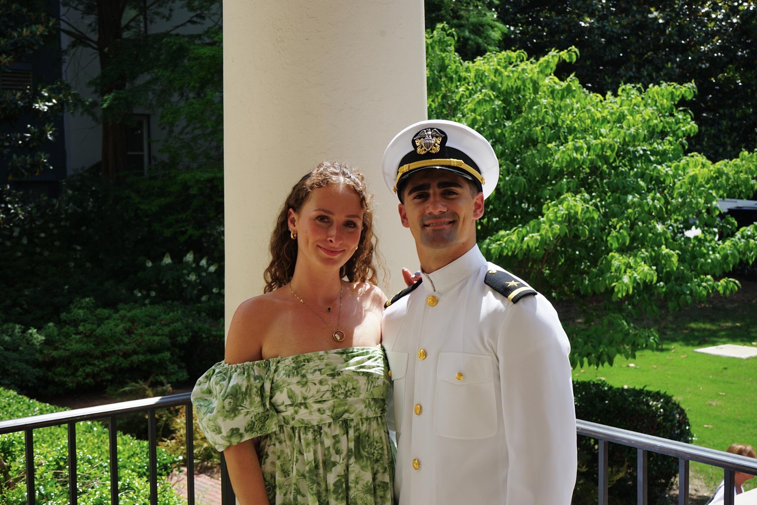 Anthony's Commissioning ceremony
