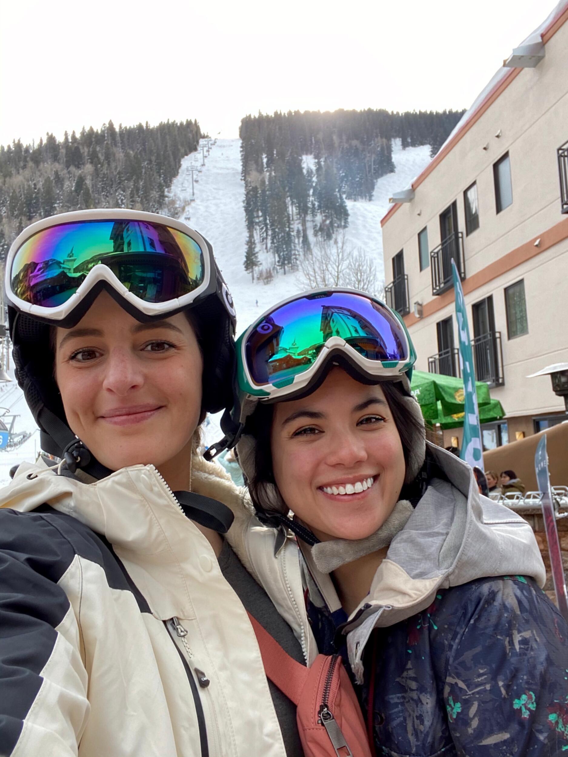 Skiing...