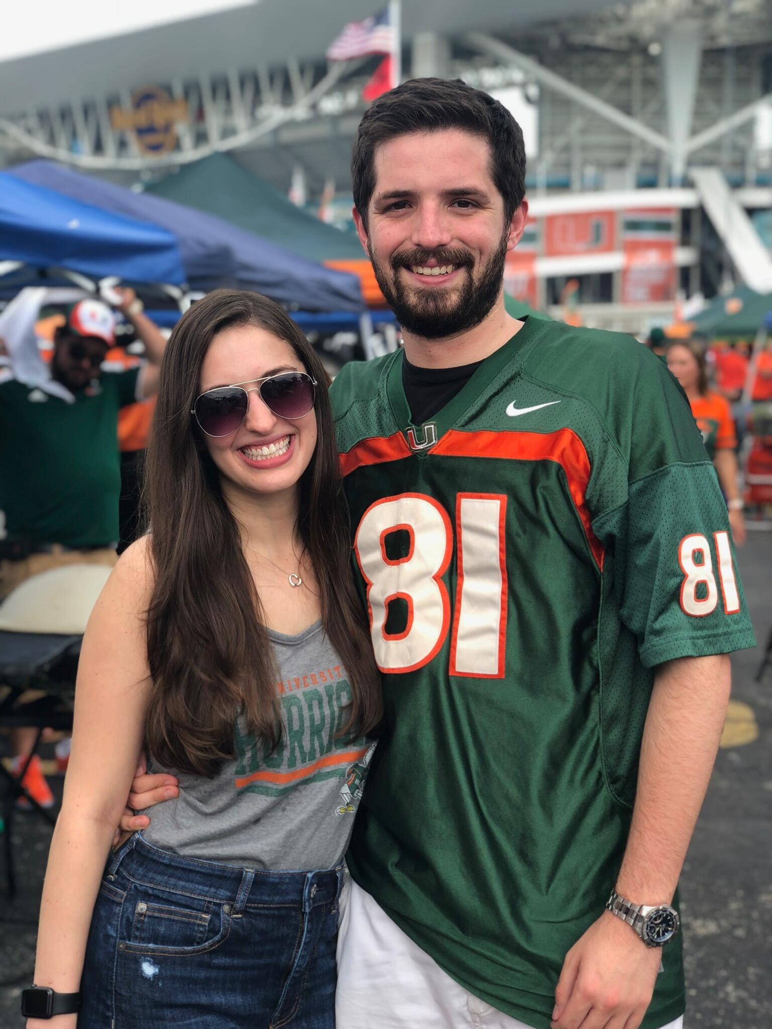 Miami Hurricanes game day 🙌🏻
