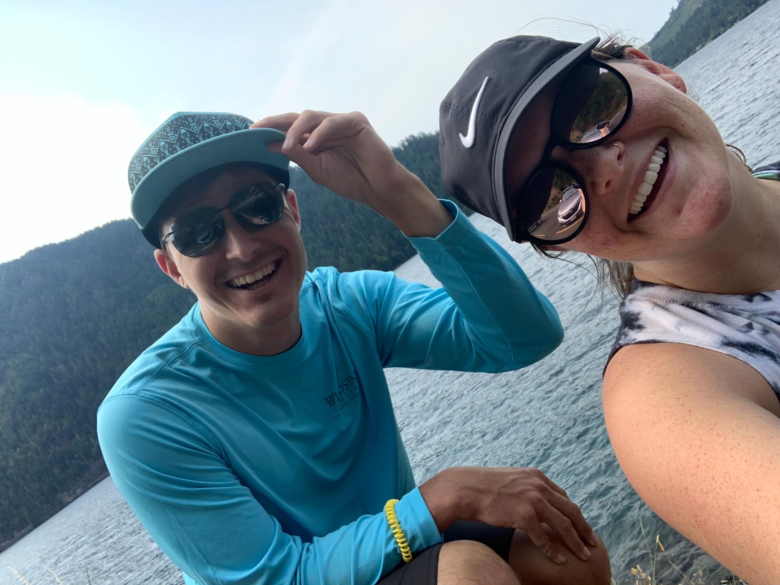 We took their first camping trip together (and Jackie's first time camping outside in a tent) to the Olympic Penninsula-our favorite place to camp in Washington!