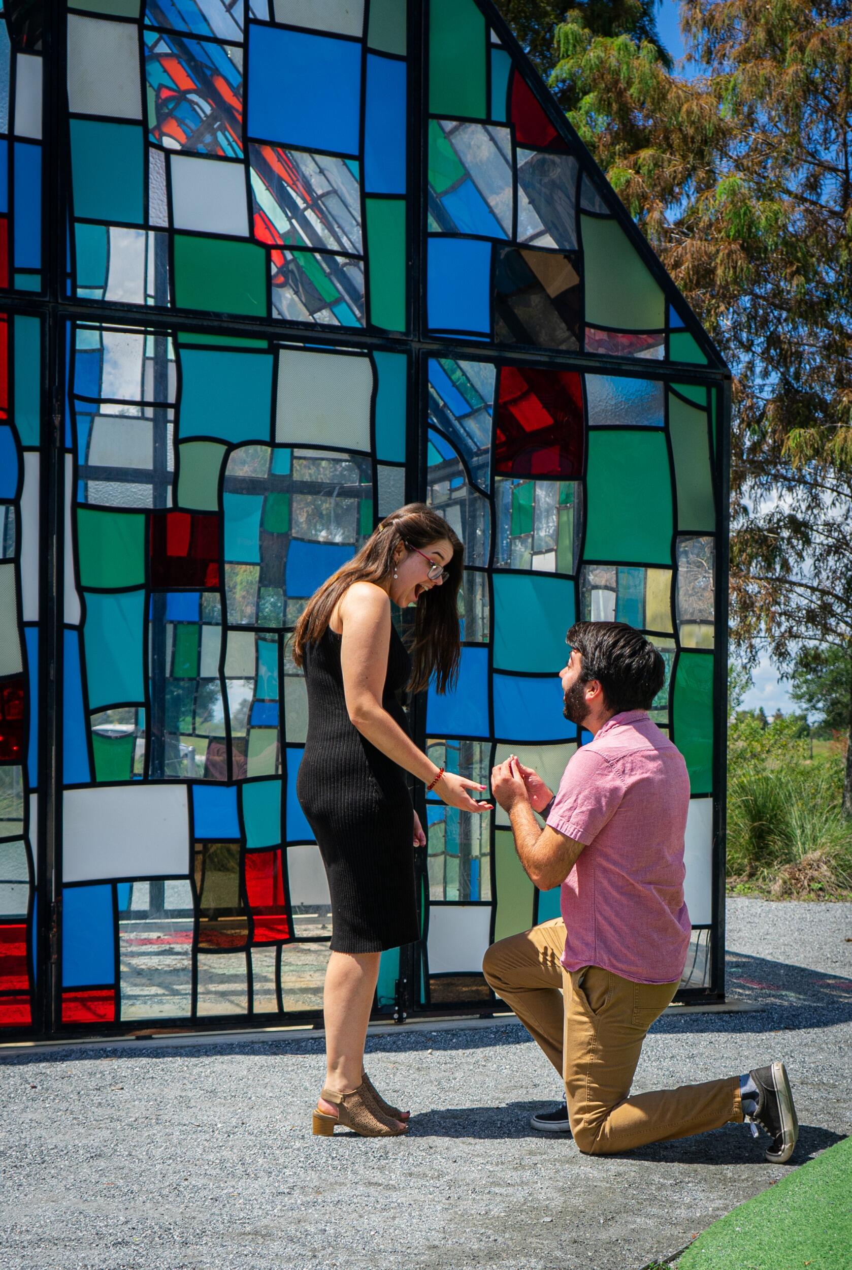 David Surprised Malia!!