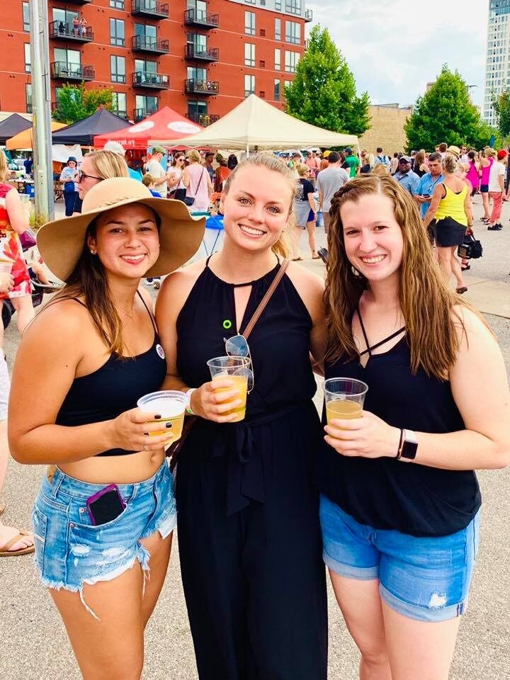 While Rachel was attending Grad School at Clemson, she moved to Minneapolis during the summer for Internships. Her original plan was to live with her sister, but the commute was longer than expected. Luckily, Jess had just moved into a house with her college friend (Jett) and they had an extra bedroom. 