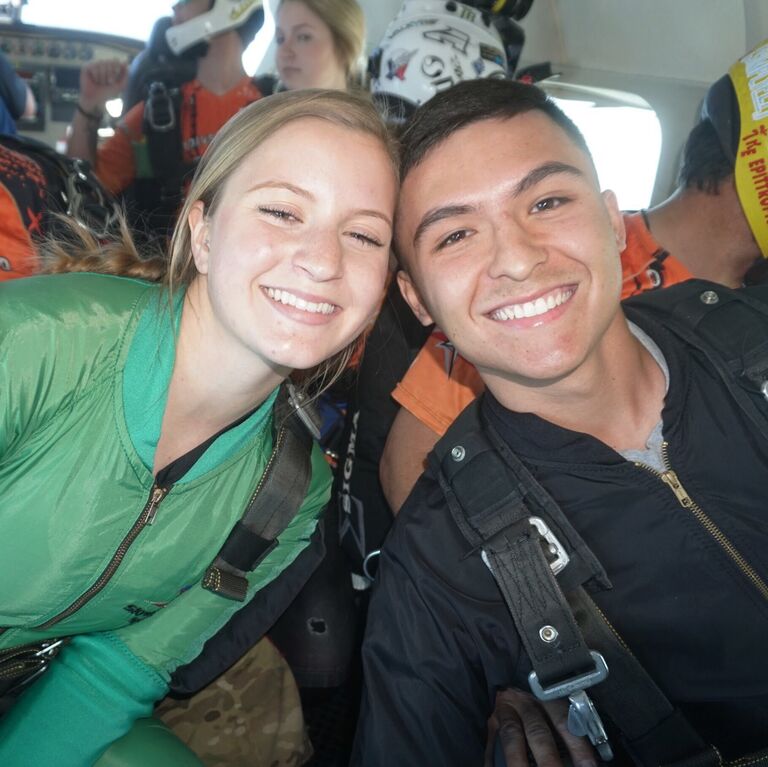 First Time Skydiving