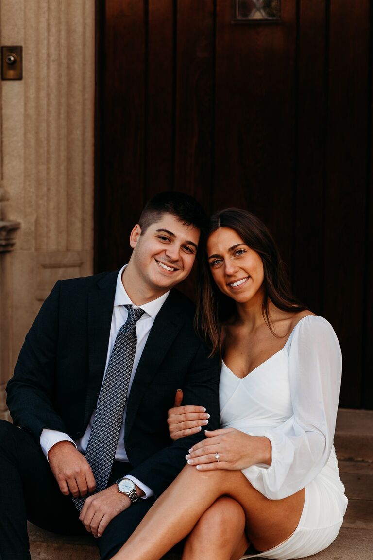 We got engaged on September 14, 2023! The easiest yes of our lives. We cannot wait to celebrate a lifetime together. 