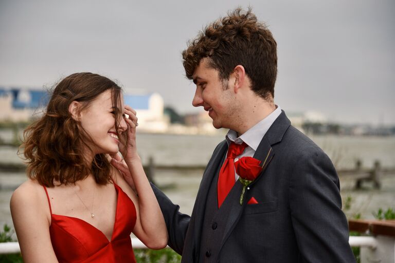 Our second prom! It was fun to go with friends this time, I still liked our backyard prom better ;)