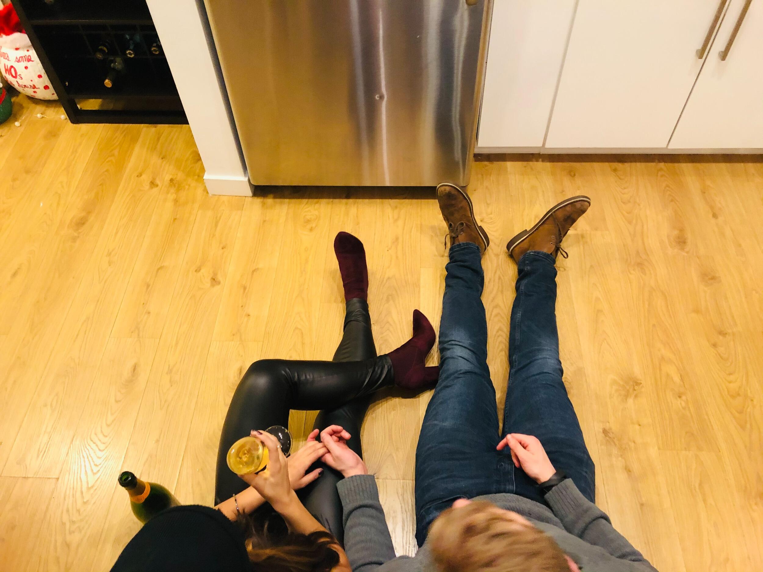 By NYE 2020 the pair were closer than ever and shortly after enjoying some floor prosecco at The SB Clubhouse after the ball dropped, Nate told Ali he loved her 🤍.