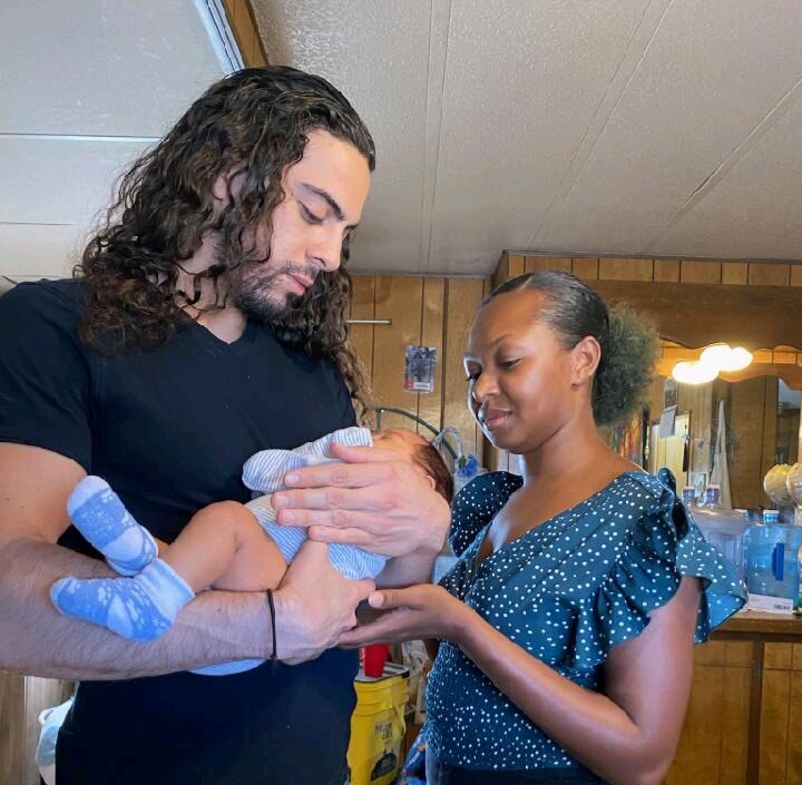 Welcomed their first god child.