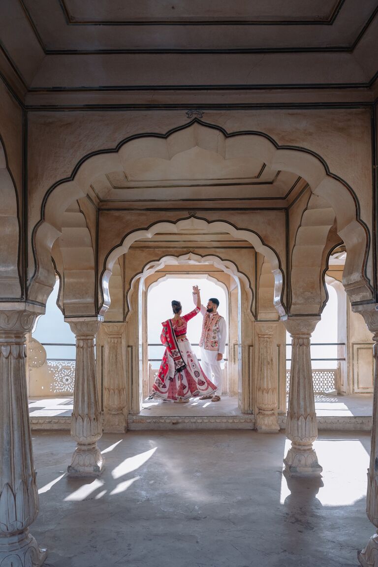 twirling through the pink city. Amidst wedding shopping in India, we took a trip to the beautiful city of Jaipur.