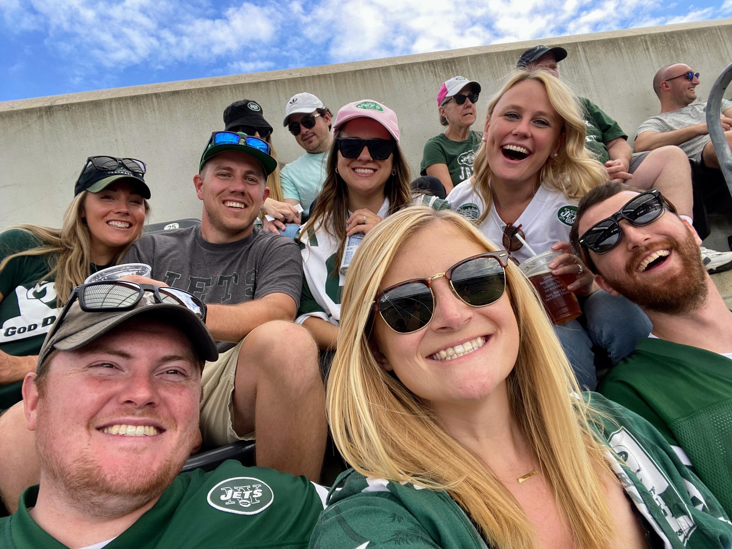Kaitlyn's First Jet's Game was a WIN! 
