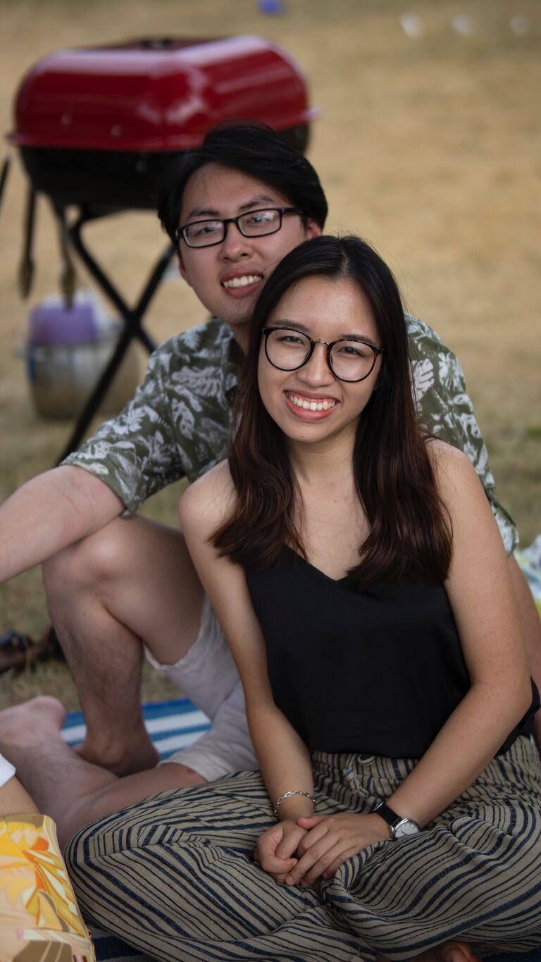 My first trip seeing her full family. I was nervous seeing her father and brother, but felt immediately relieved after seeing her fighting for their love back from me.