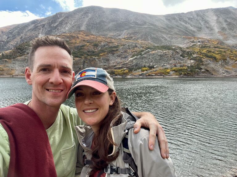 Tom came out to visit and we had our first official date in Colorado after months of talking!
