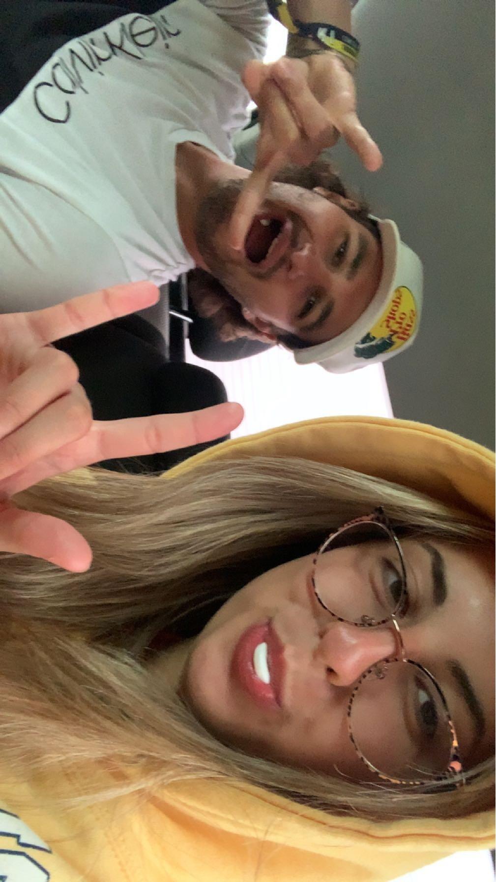 This was us going to get breakfast the day after we met each other.. he ordered cole slaw and black coffee.. I thought he was so goofy. 