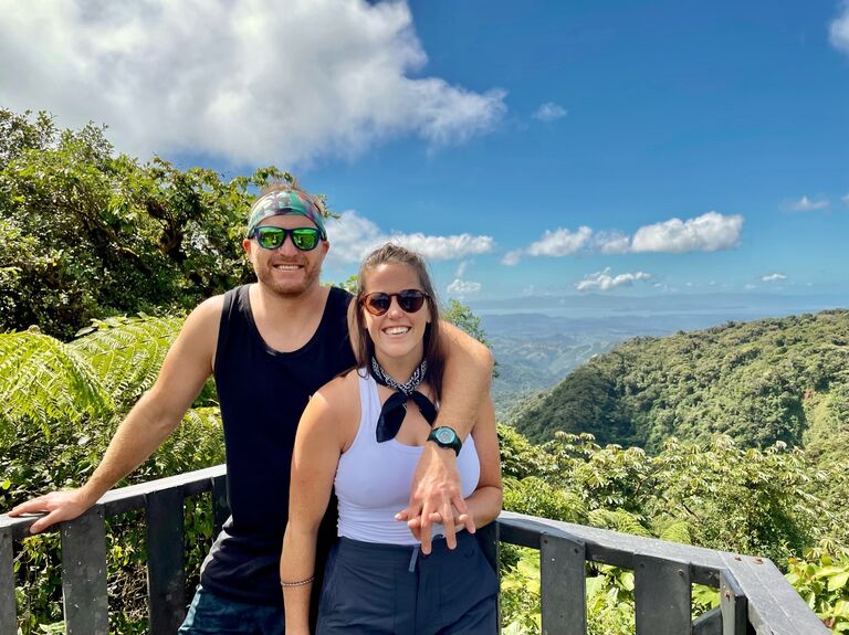 Jeff and Caitlin took their first trip out of the country together to Costa Rica. Travel is a big love for each of them individually, and now they have made it a priority in their relationship together!