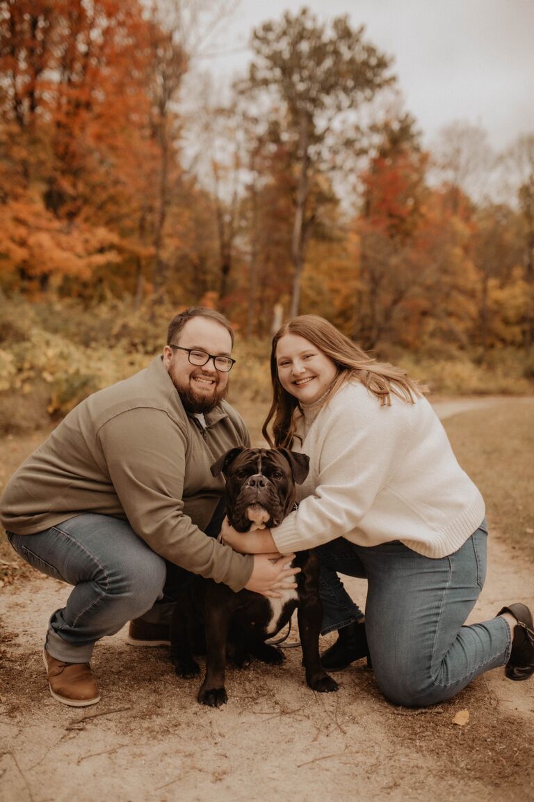 Their family today. 
