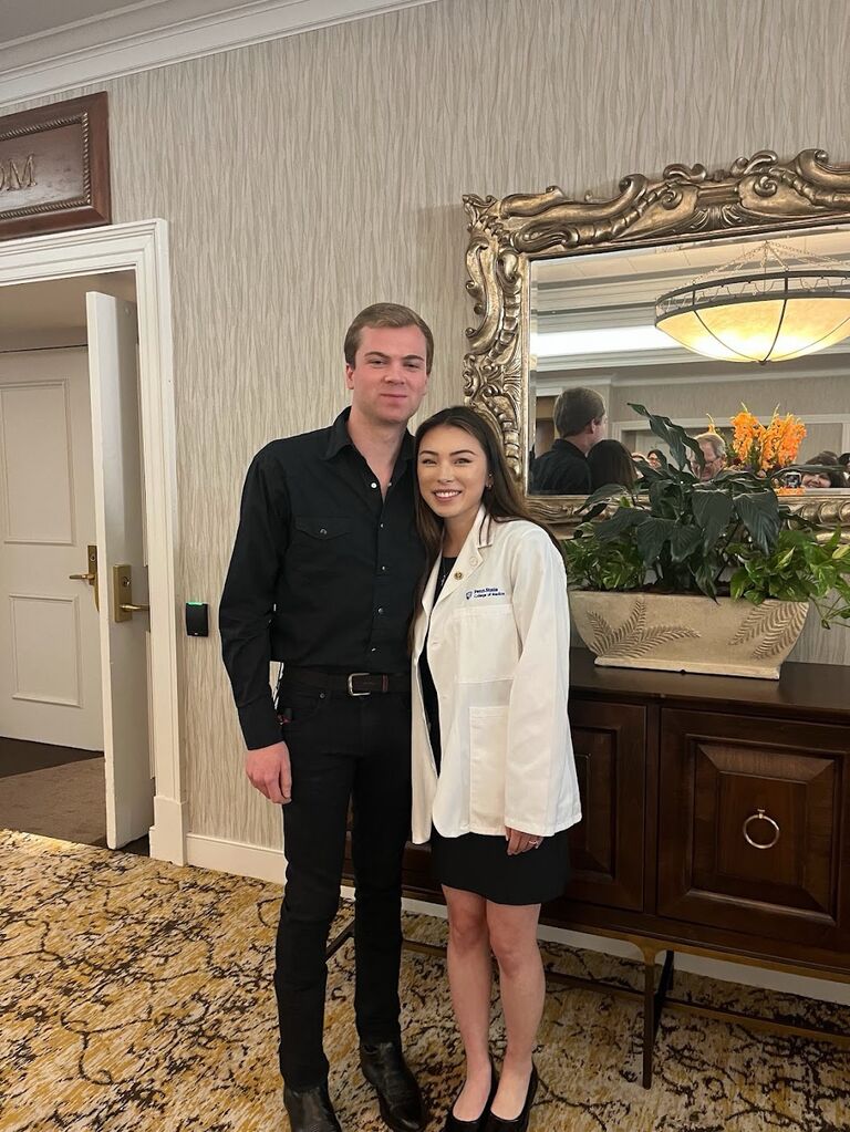 Life update from Lily -- Lily started medical school at Penn State University this summer of 2023. She has been studying hard this past season and is excited to continue becoming a doctor. Jack and Lily are under 2 hours apart and try to spend as much time together as possible. Their favorite activity is getting pho, summer rolls, and bubble tea on the weekends (when Lily doesn't have an exam). 