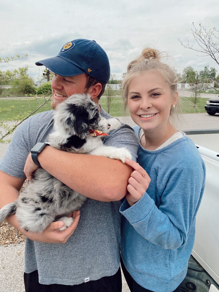 We got our sweet Myla girl