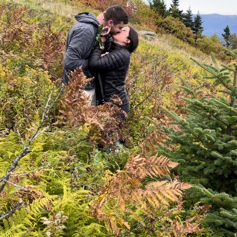 And as you probably already know by now, she very happily said yes!