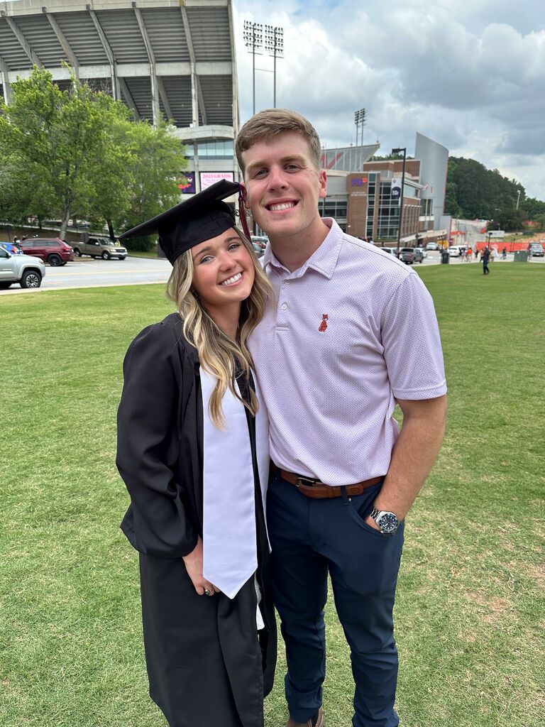 Ally graduates from Clemson!