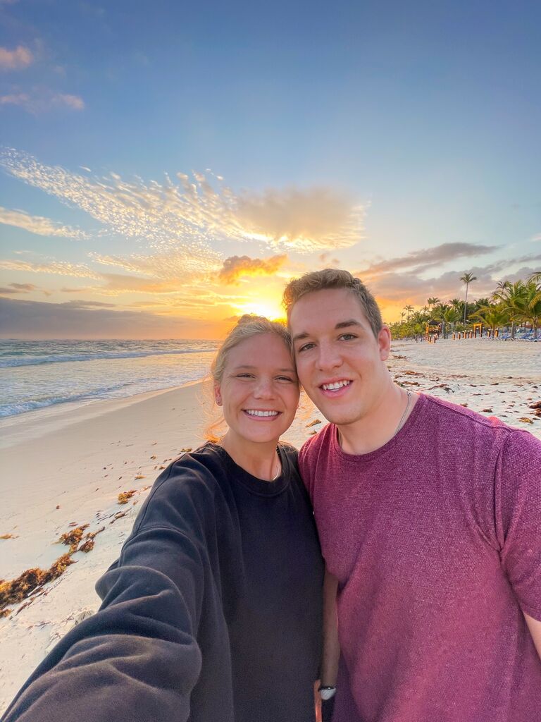 Colton and Delaney went out of the country for the first time to Punta Cana. This trip sparked their love for travel and adventure. Later that year, Colton bought a duplex and they moved in to their first home together!