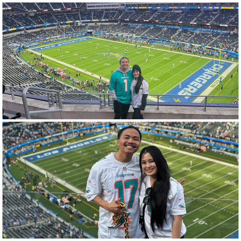 Dolphins vs Chargers Games: 1-1