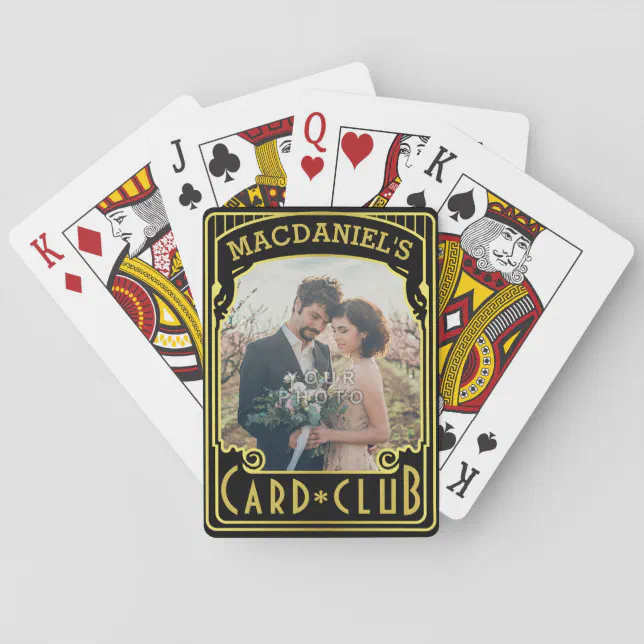 Custom playing cards with picture