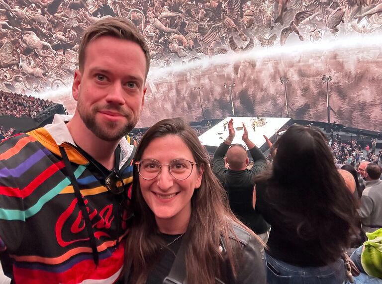 Seeing U2 at the Sphere in LV!