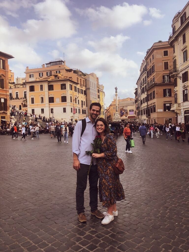 Ana visits John Paul in Rome