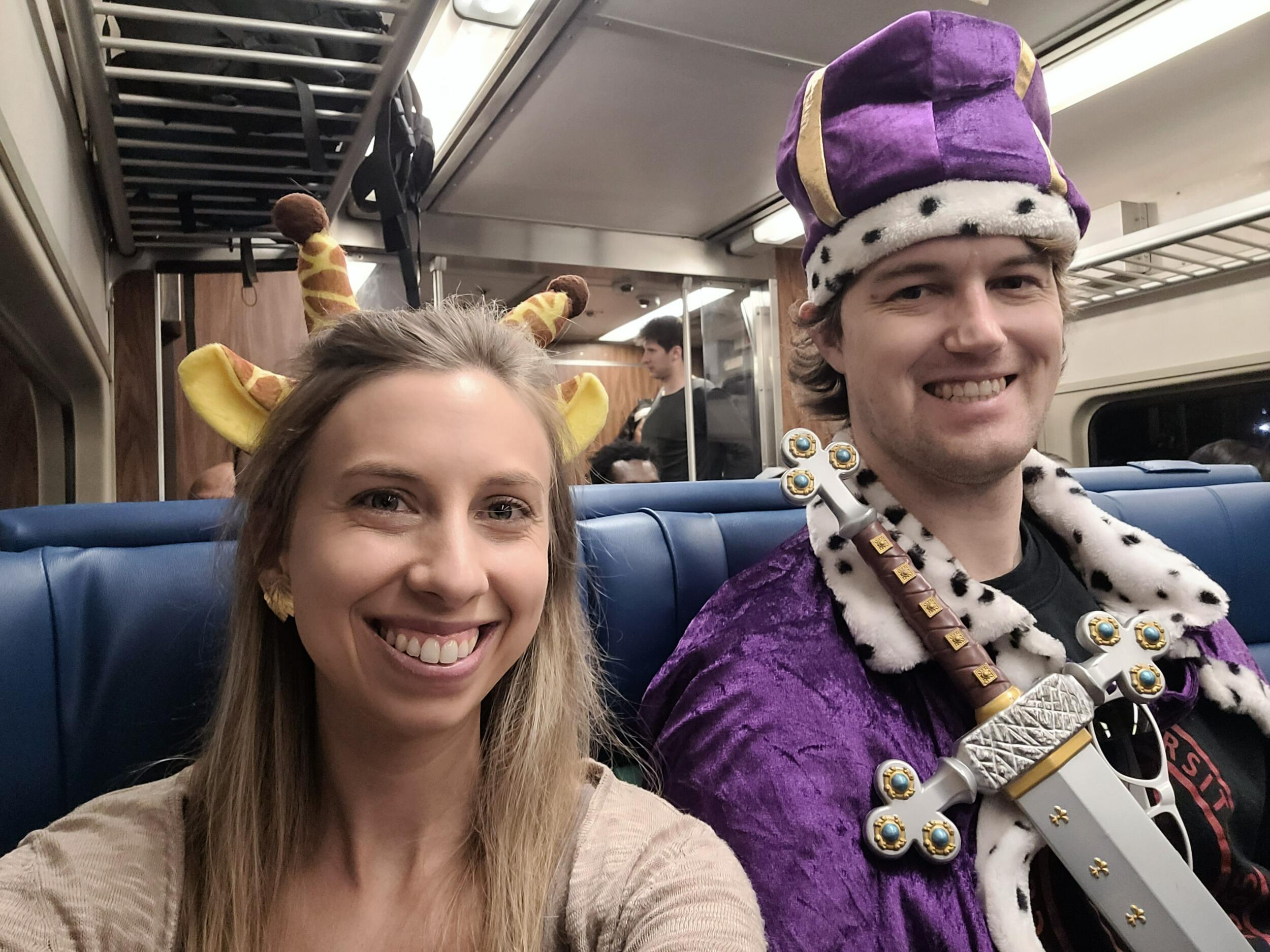 One of our many Metro-North rides into Manhattan