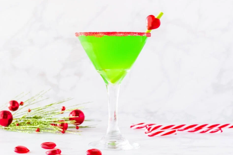 tipsy grinch punch grinch party idea