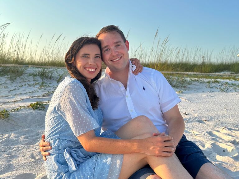 We met in Florida and bonded over our love for Washington state and the mountains. On our first date we went on a stroll around a state park then had a picnic with Chick-Fil- A and Ciderboys Blackberry Cider!