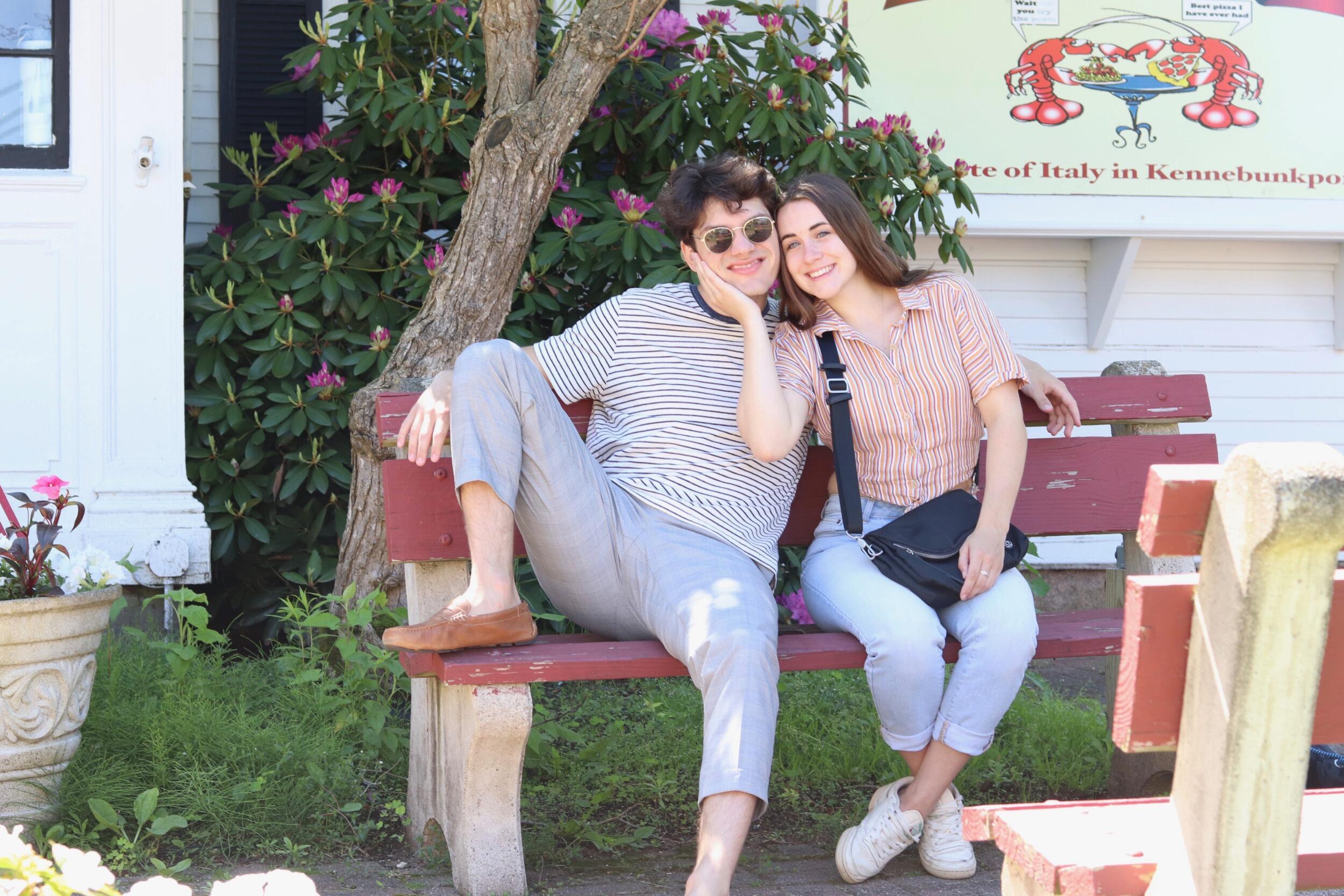 Our second summer together! Taken in Kennebunkport, Maine. 
