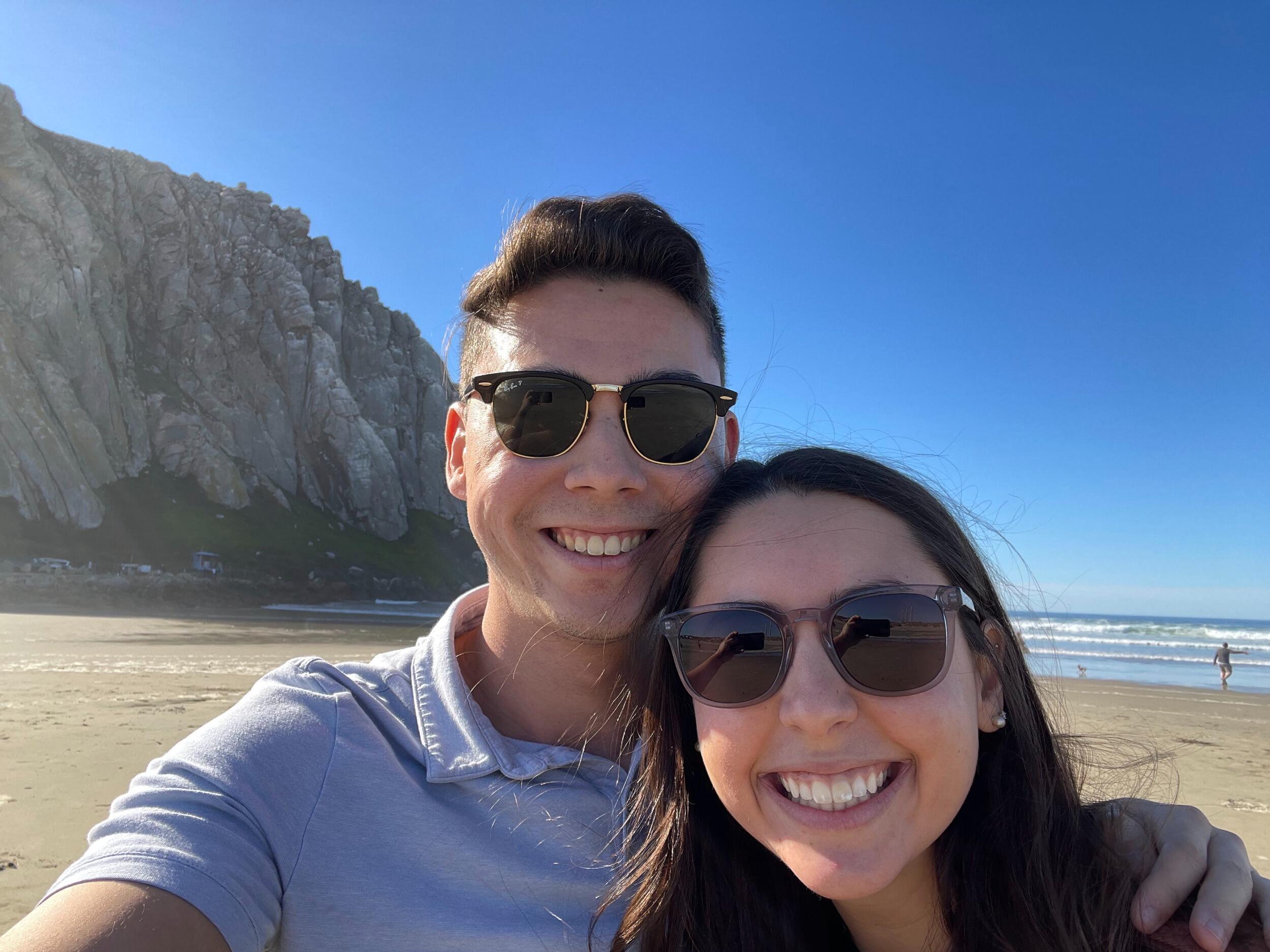 Jules + Michael took a trip back to SLO