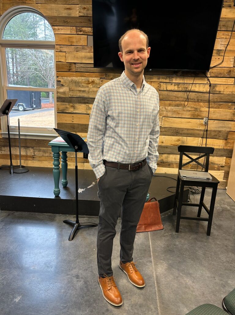 I have loved worshipping and serving alongside Chris at his church, which will be my church now too!