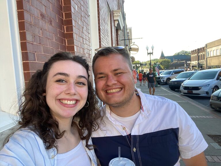 Our last date before Caleb studied abroad in Spain.