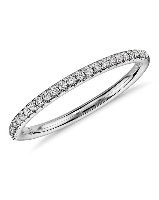 Blue Nile 601080W14 Wedding Ring The Knot