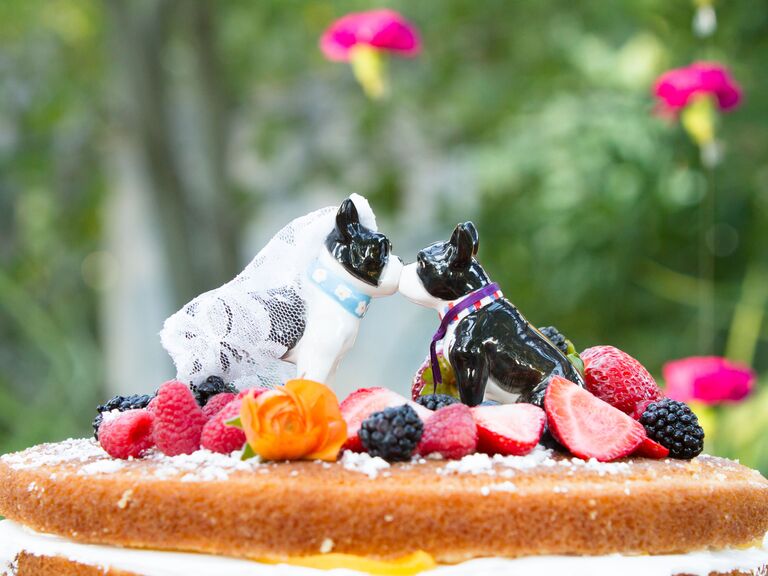 Boston terrier hotsell cake topper