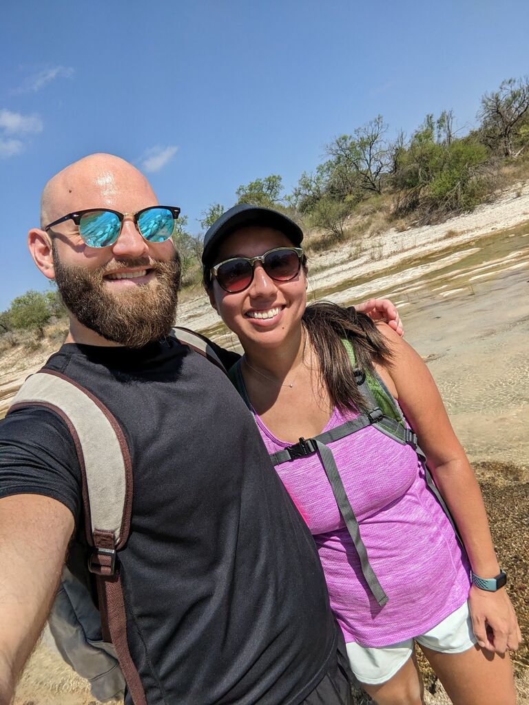 One of our many hikes. 