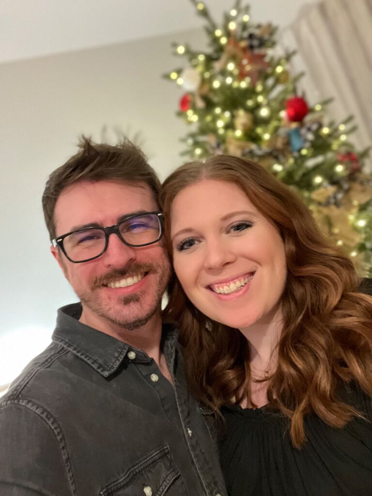 Our 9 month anniversary fell right around Christmas which was special!