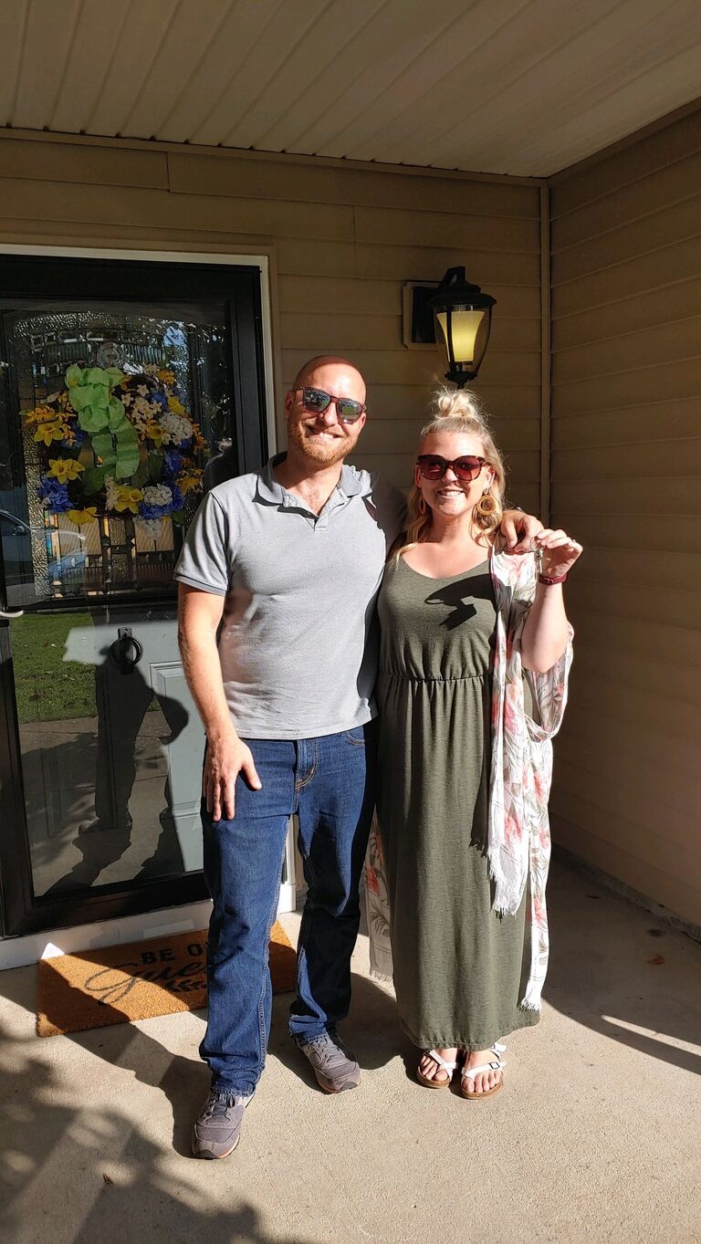 The year with all
the changes! 2021 was a big year for us! Brittany got a new job,  we bought a house, we got a sister for Rems all while planning our wedding!