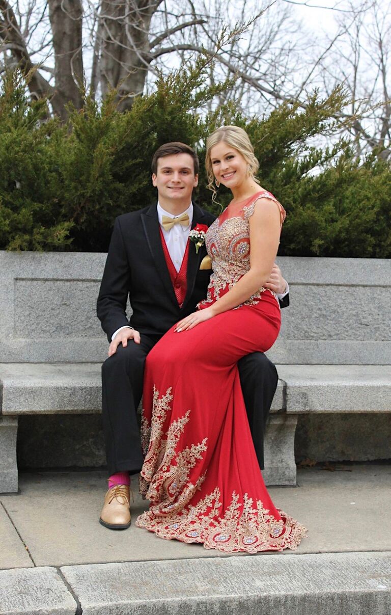 High school senior prom