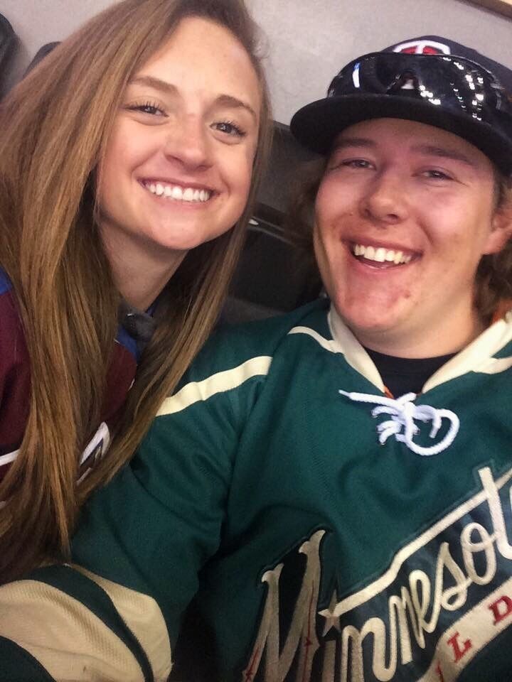 Had to add in an Av's game when Sam's family still lived in Colorado, featuring the less superior team, the Wild. House stays divided. 