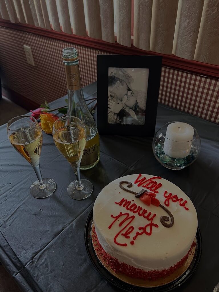 Emmett put so much effort into their proposal! It was so special.