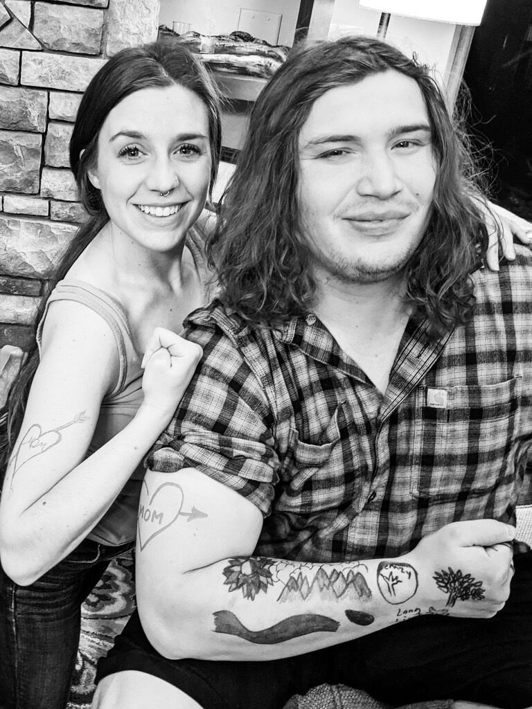 Marker art by Josh's niece, Eli