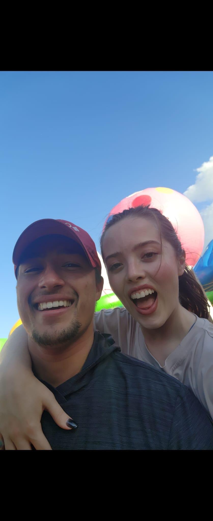 We bounced our asses off at the bouncehouse!