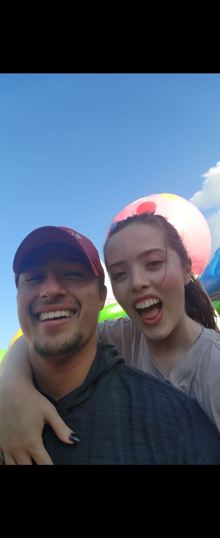 We bounced our asses off at the bouncehouse!