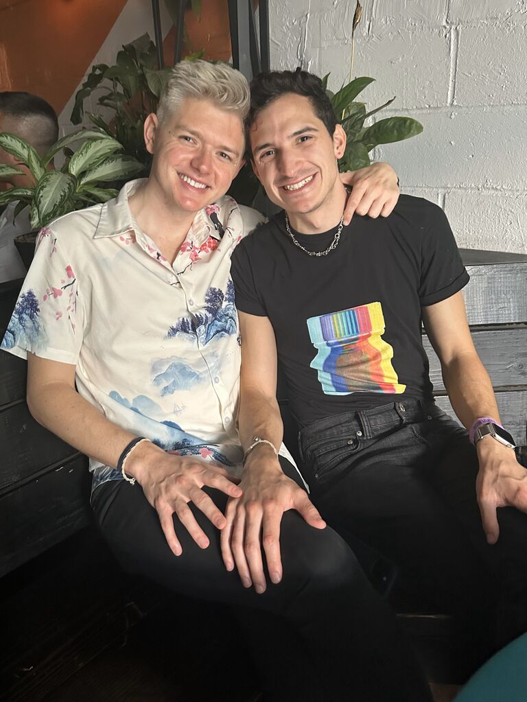 Brooklyn, NY: Our "morning glow" featuring Jacob's platinum blonde hair! 