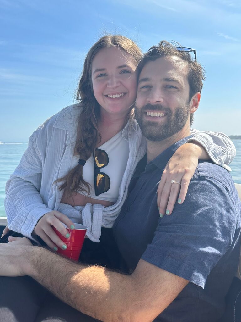 We got engaged