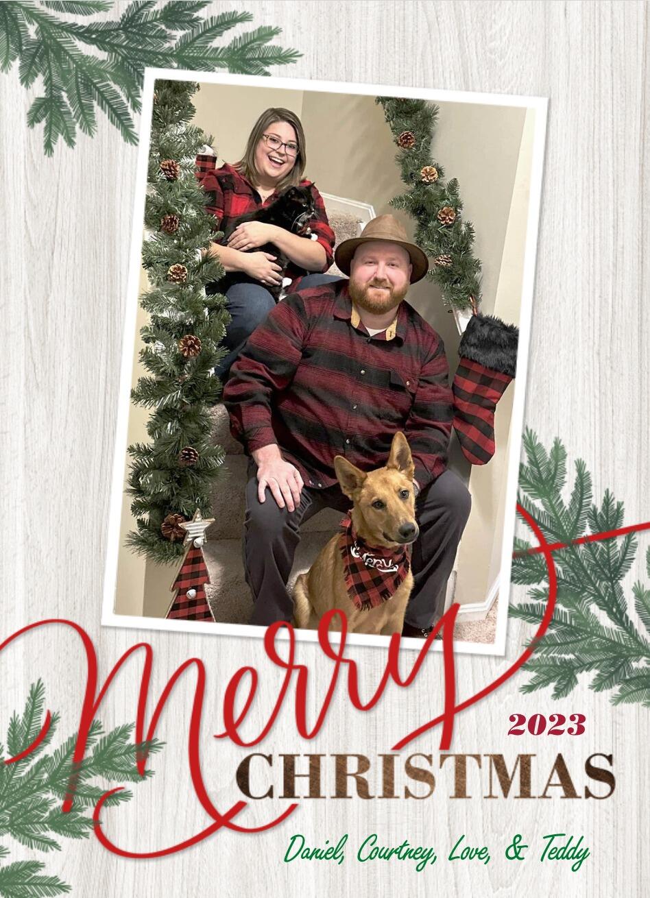 Our 2023 christmas card!