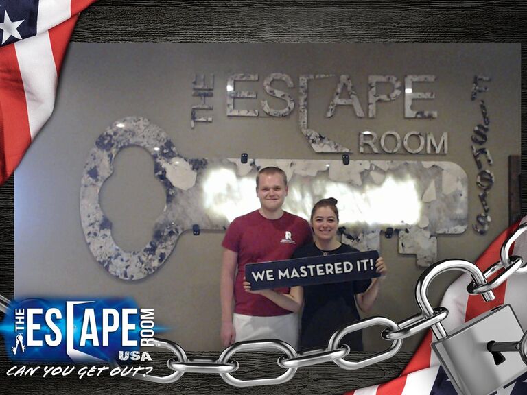 Our first escape room! 