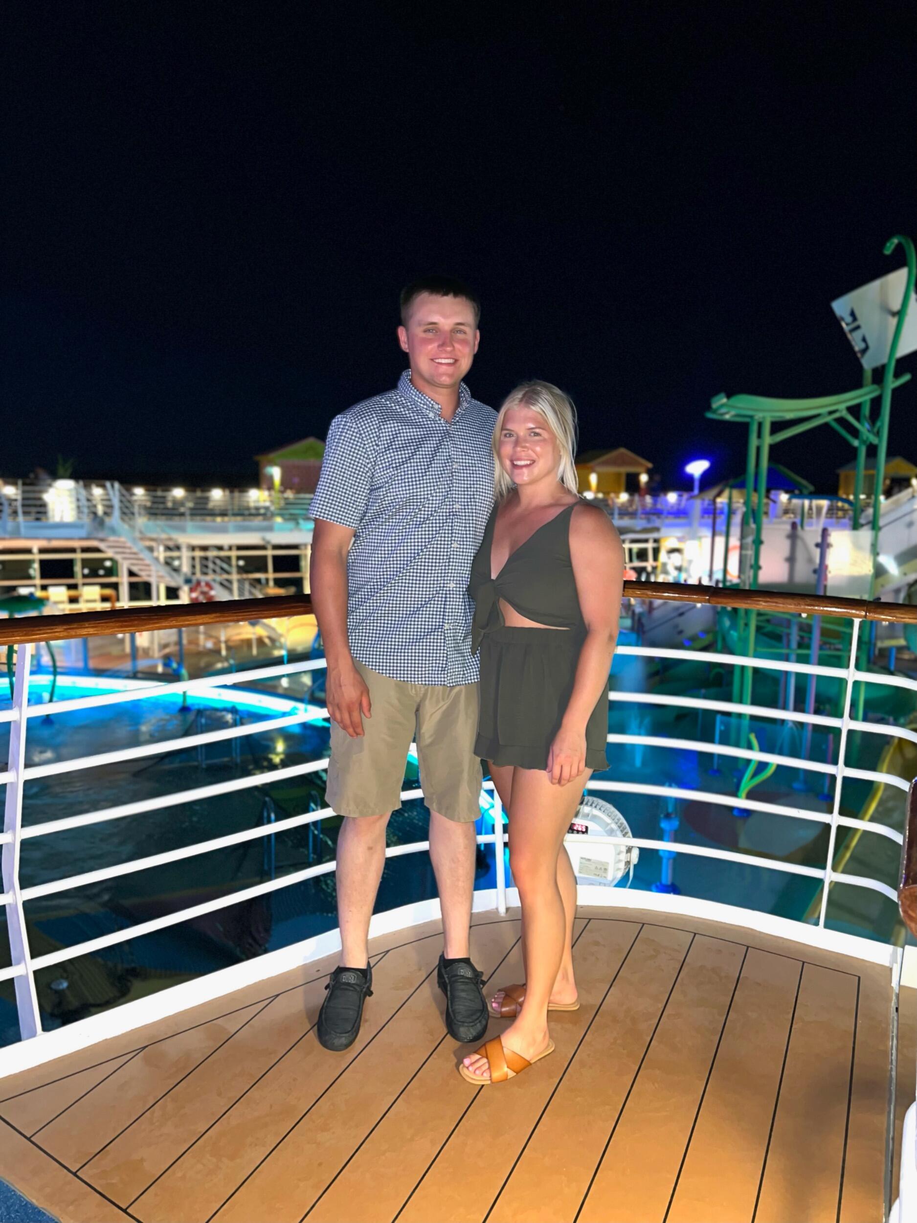 Our first cruise together